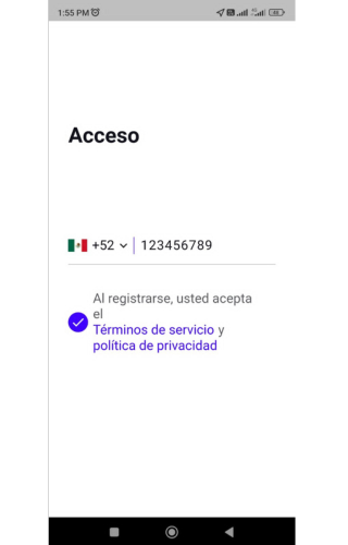 Android application Uditaxi - Conductor screenshort
