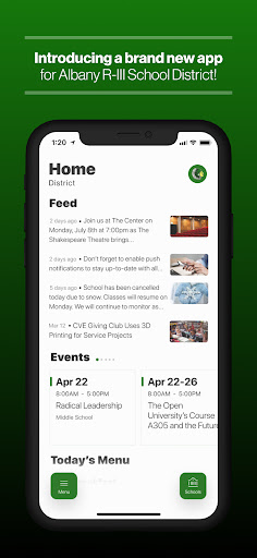 Android application Albany R-III School District screenshort