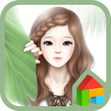 lovely girl forest dodol icon