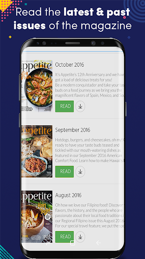 Android application Appetite screenshort