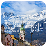 Innsbruck weather widget/clock icon