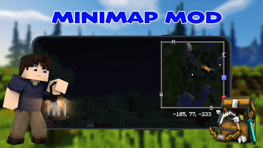 Minimap Mod for Minecraft PE 2