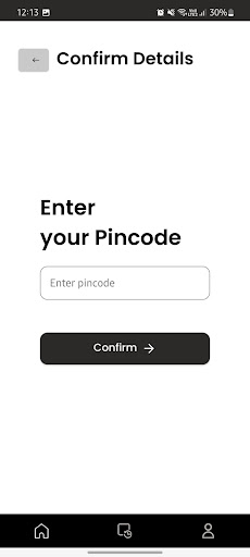 Orpat Service App- Customer Screen 3