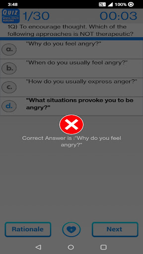 Mental Health Nursing Test