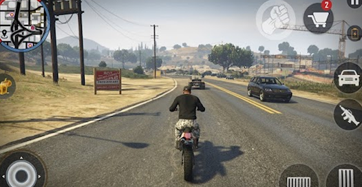 Gangster, Theft Auto Gta 5 Mod 0.1 APK + Мод (Unlimited money) за Android