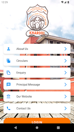 Android application St. John's Model High School screenshort