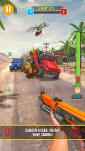 Car Shooting Combat Racing 3D