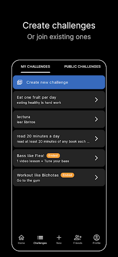Mati: Challenges with Friends Screen 2