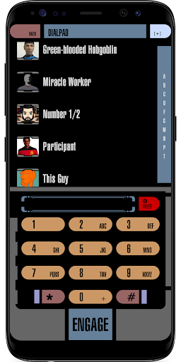TREK: T.I. Communicator Screen 2