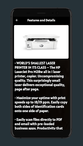hp laserjet pro mfp m28w guide Screen 2