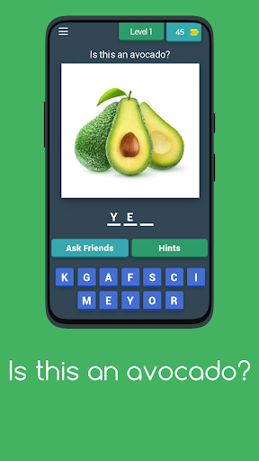 Android application Is this an avocado? screenshort
