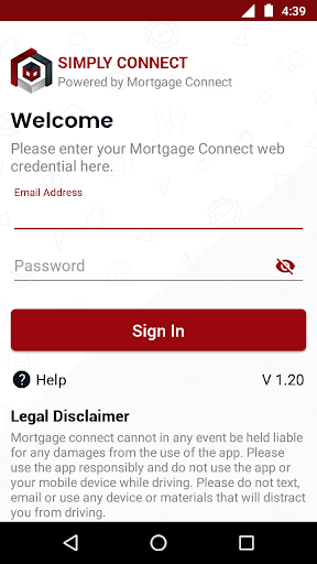 Simply Connect Screen 2