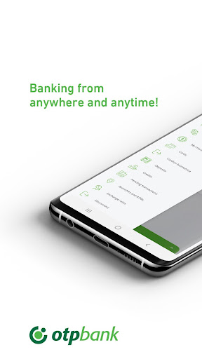 Android application OTP SmartBank Romania screenshort