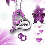 Purple Butterfly Love Live Wal icon