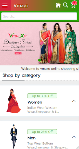 VMAXO - online shopping of fas Screen 3