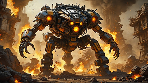 Android application Robots vs Aliens - Robowars screenshort