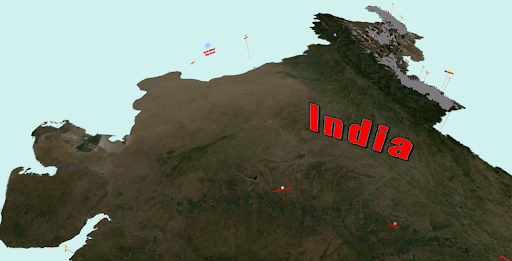 India Geography VR Screen 3