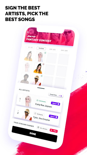 FanLabel - Daily Music Contests screenshots 3
