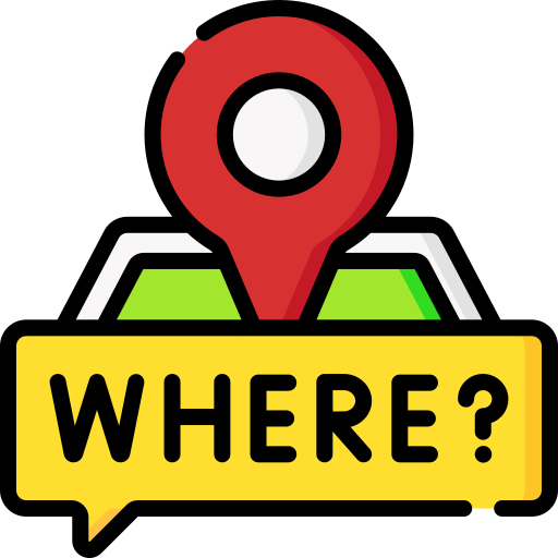 where 어디에 logo