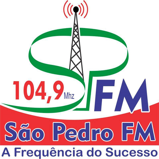 Rádio São Pedro FM 104,9 MHZ logo