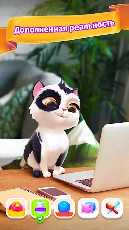 Game screenshot My Cat - Tамагочи c котиками mod apk