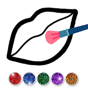 Top 39 Art & Design Apps Like Glitter Toy Lips with Makeup Brush Set coloring - Best Alternatives