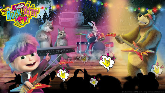 Masha and the Bear: Music Games for Kids screenshots 4