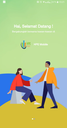 Android application HPE Mobile screenshort