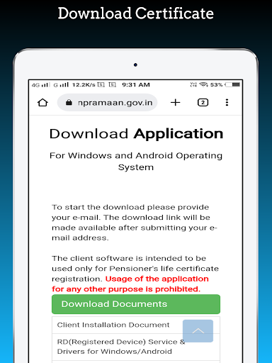 JeevanLife Benfits Certificate