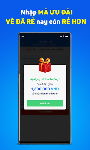Vietnam Booking Screen 3