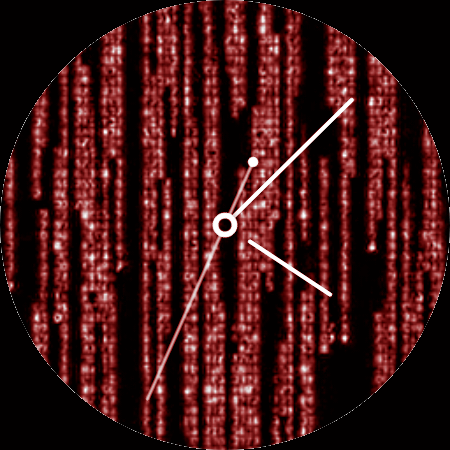 Matrix Animated Watch Face screenshot 1