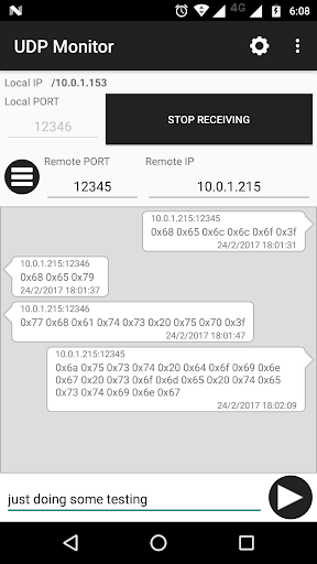 App screenshot