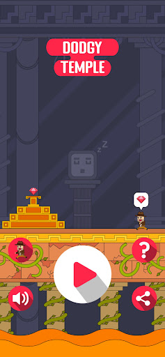 Android application Dodgy Temple screenshort