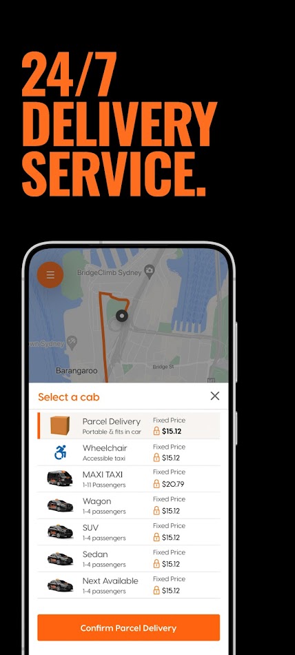 #8. 13cabs - Ride with no surge (Android) Göre: 13cabs