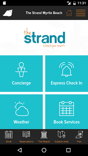 Android application The Strand Myrtle Beach screenshort
