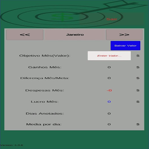 Android application Sua Meta screenshort