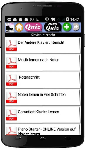Klavierunterricht Screen 2