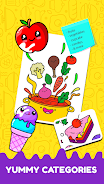 Fruits Coloring- Food Coloring screenshot 1