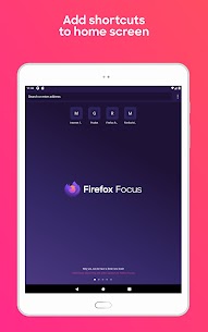 Firefox Focus MOD APK (Ad-Free, Many Features) 12