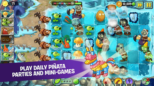 Plants vs Zombies 2 MOD APK 9.9.1 Coins/Gems For Android or iOS Gallery 1