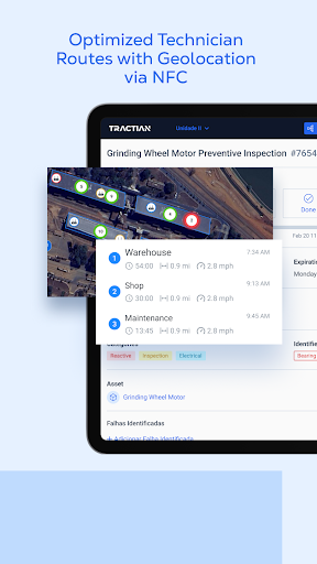 Screenshot of TRACTIAN