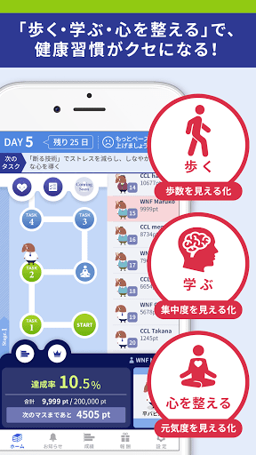 Android application LifeDRILL screenshort