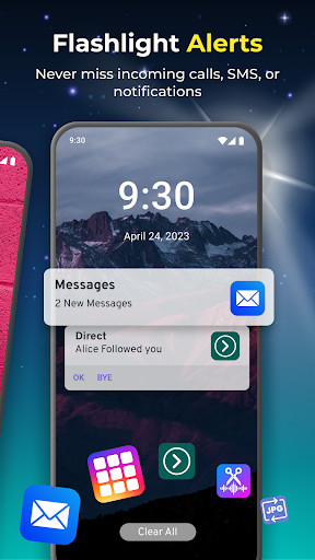 Flash Alert on Call and SMS Screenshot 2 - AppWisp.com