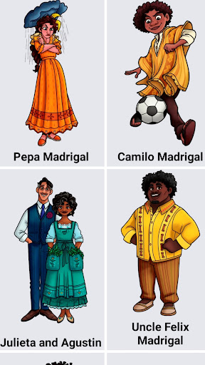 How to draw Encanto characters