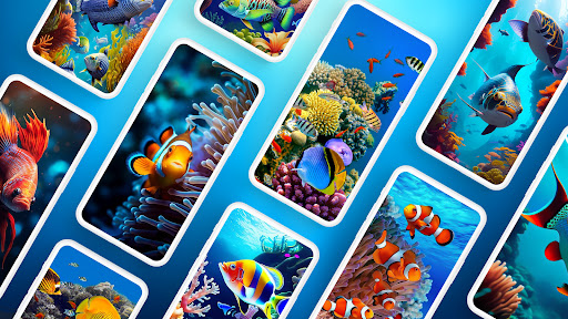 Screenshot of Fish Wallpapers PRO