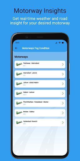 Motorway Conditions Today Screen 3