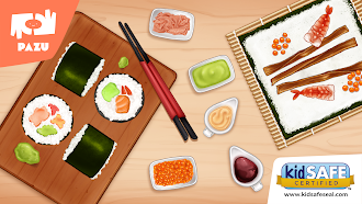 Game screenshot Sushi Maker Kids Cooking Games mod apk