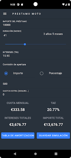 CALCUTIN Screen 2