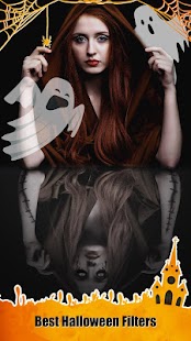 Halloween Photo Editor - Maquillage effrayant Capture d'écran