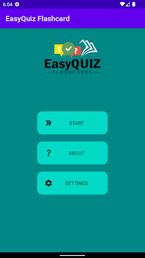 Android application EasyQuiz Flashcard - PL - EN screenshort